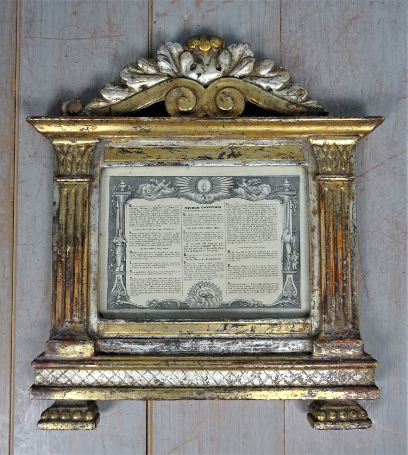  Italian Cartagloria Altar Gilt Frames